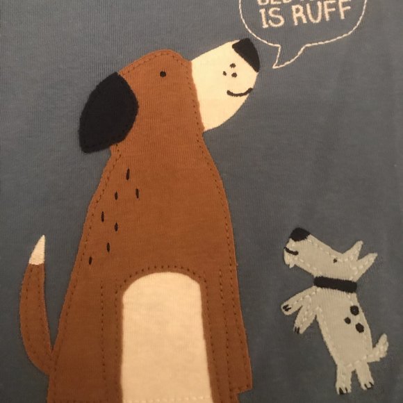 NWt TWINS 18m carters blue dog 4 pc pajamas spring - Picture 6 of 13